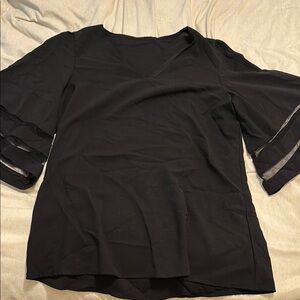 Elegant Black Women's Top